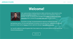 Desktop Screenshot of jordanzklein.com
